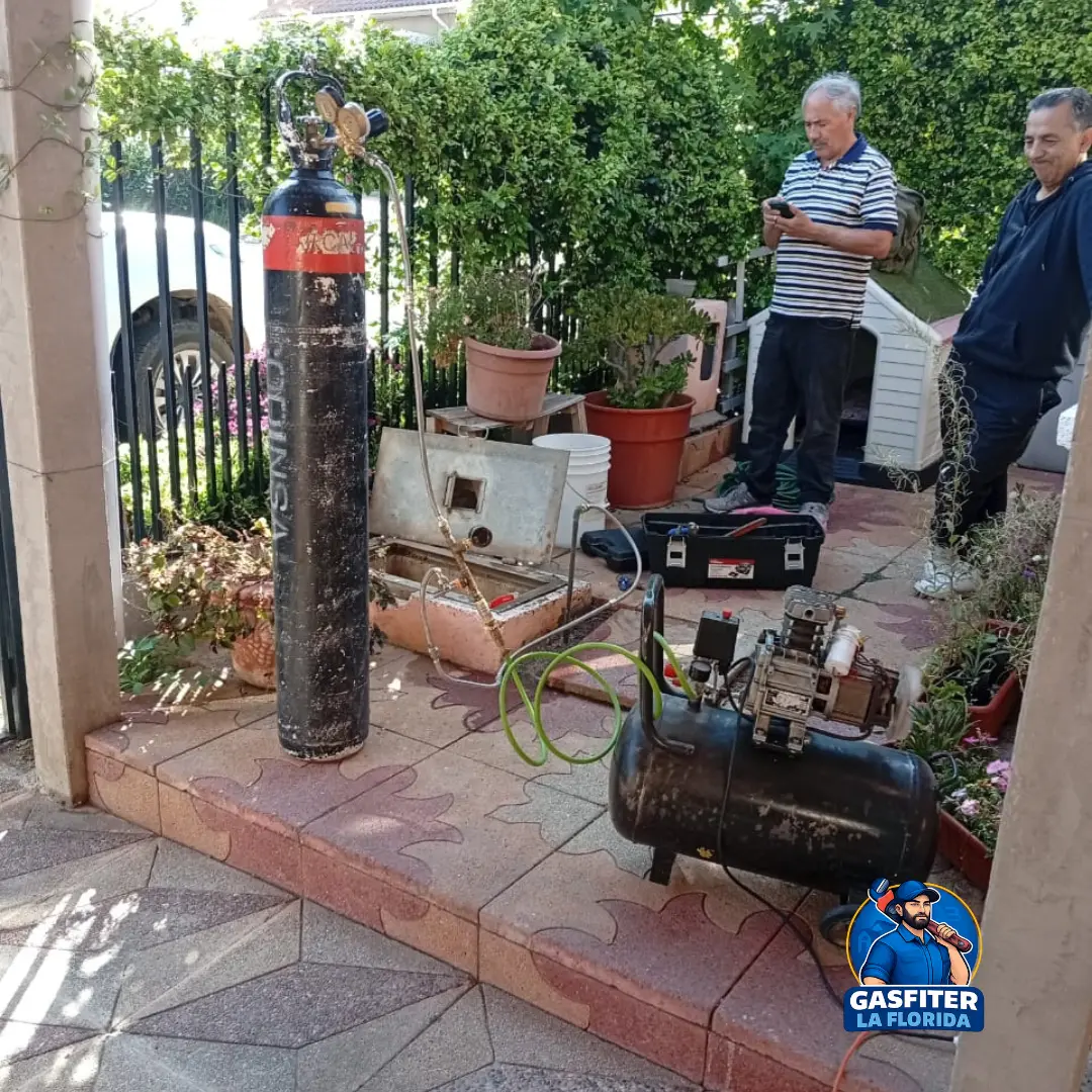 Detección de fugas con gas trazador en La Florida