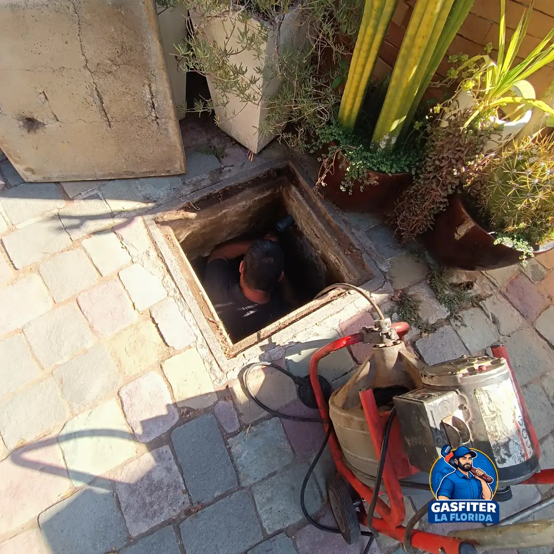 Destape de alcantarillado en La Florida